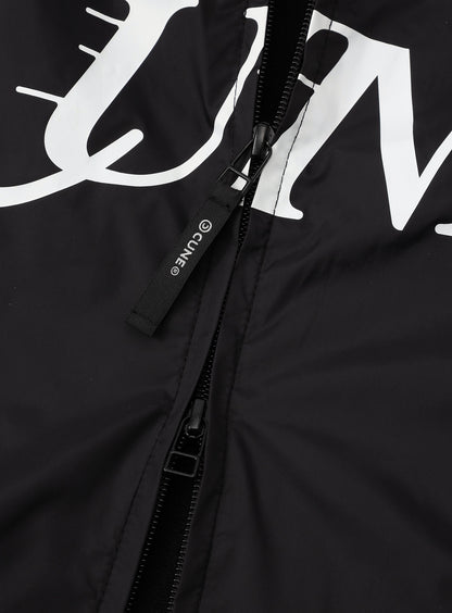 TEAM CUNE ナイロントラックジャケット BLACK