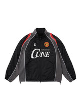TEAM CUNE ナイロントラックジャケット BLACK