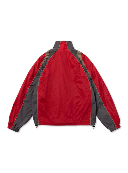 TEAM CUNE ナイロントラックジャケット RED
