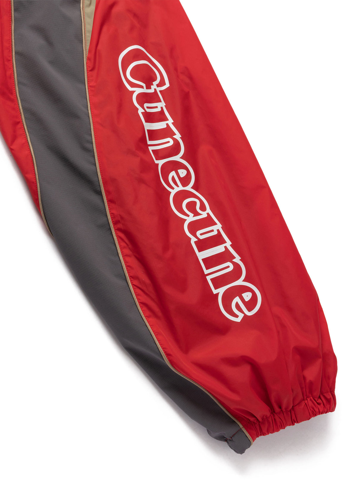 TEAM CUNE ナイロンワイドトラックパンツ RED
